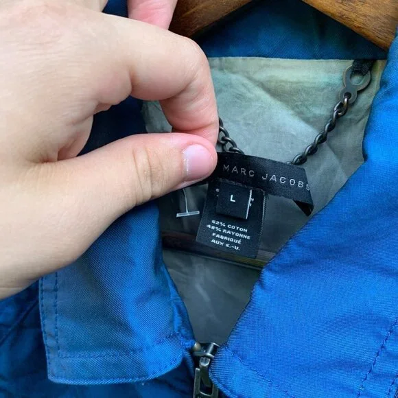 Marc Jacobs Jacket Multipocket Designer Coat Large - Picture 5 of 5